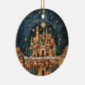 Stadt Bethlehem Personalisierte Ornament (Rechts)
