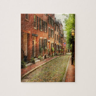 Stadt - Boston MA - Eichel-Straße Puzzle