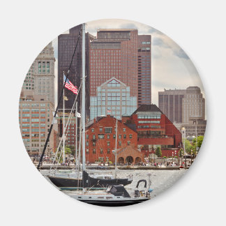 Stadt - Boston Ma - Hafenrundfahrt Skyline Magnet