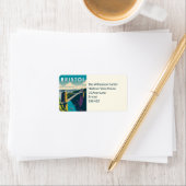 Stadt Bristol Clifton Hängebrücke Aussicht Adressaufkleber (Insitu)