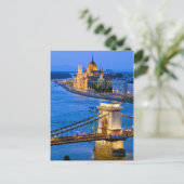Stadt Budapest in Ungarn Postkarte (Stehend Vorderseite)