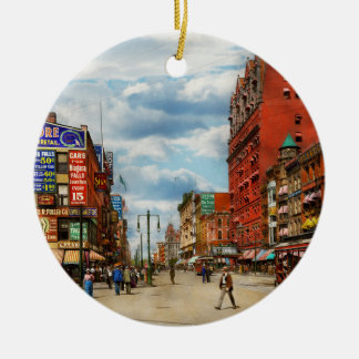 Stadt - Buffalo NY - Zeichen der Zeit 1900 Keramik Ornament