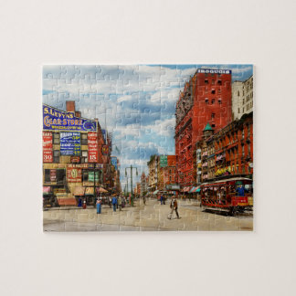Stadt - Buffalo NY - Zeichen der Zeit 1900 Puzzle