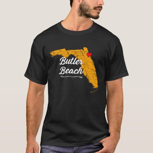 Stadt BUTLER BEACH FLORIDA FL Merch Souvenir G T-Shirt (Vorderseite)