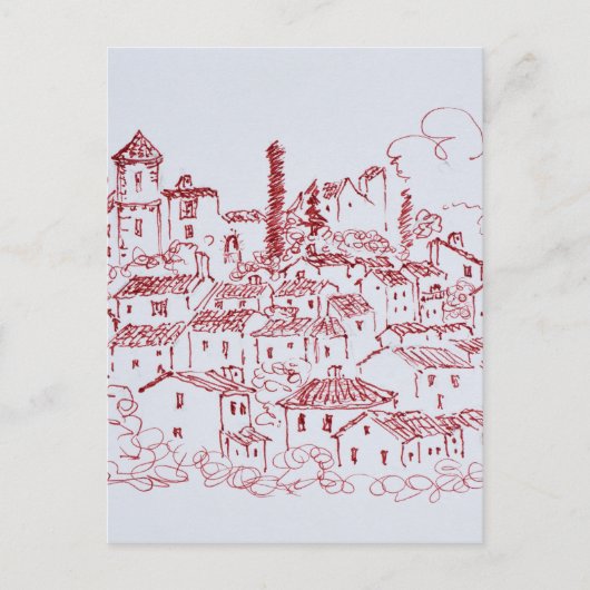 Stadt Callian | Südfrankreich Postkarte (Vorderseite)