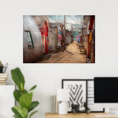 Stadt - Canandaigua, NY - Stadt Shanty Poster (Heimbüro)