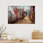 Stadt - Canandaigua, NY - Stadt Shanty Poster (Küche)