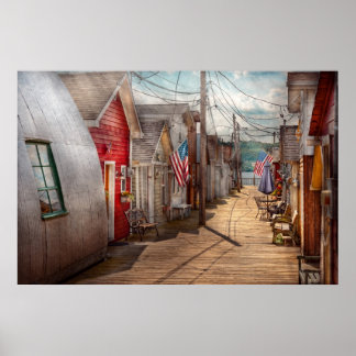 Stadt - Canandaigua, NY - Stadt Shanty Poster