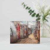 Stadt - Canandaigua, NY - Stadt Shanty Postkarte (Stehend Vorderseite)