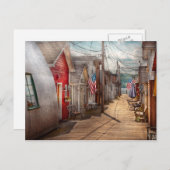 Stadt - Canandaigua, NY - Stadt Shanty Postkarte (Vorne/Hinten)