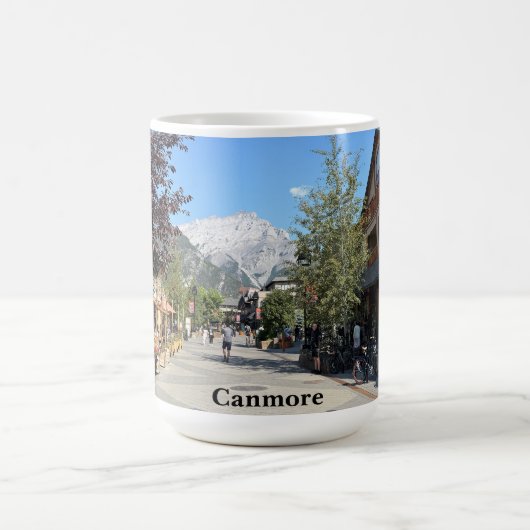 Stadt Canmore in Alberta Kanada Kaffeetasse (Mittel)