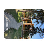 Stadt Canmore in Alberta Kanada Magnet (Horizontal)