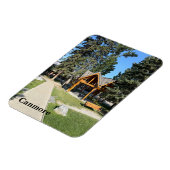 Stadt Canmore in Alberta Kanada Magnet (Linke Seite)