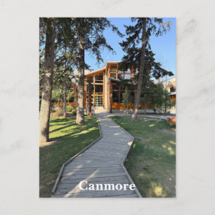 Stadt Canmore in Alberta Kanada Postkarte