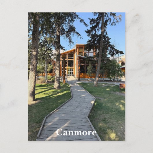 Stadt Canmore in Alberta Kanada Postkarte (Vorderseite)