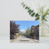 Stadt Canmore in Alberta Kanada Postkarte (Stehend Vorderseite)