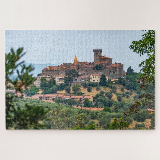 Stadt Capalbio, Toskana, Italien Puzzle (Horizontal)