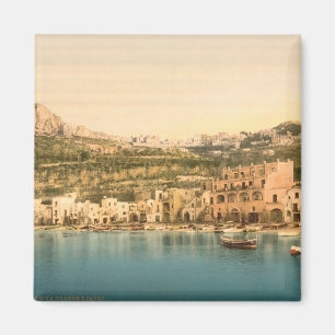 Stadt Capri, Insel Capri, Kampanien, Italien Magnet