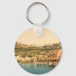 Stadt Capri, Insel Capri, Kampanien, Italien Schlüsselanhänger