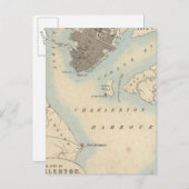 Stadt Charleston, South Carolina Postkarte (Vorne/Hinten)