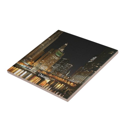 Stadt Chicago Fliese (Seite)