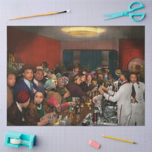 Stadt - Chicago - IL - Club DeLisa 1941 Seidenpapier (Basteln)