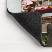 Stadt - Chicago,IL - Das erste Riesenrad 1893 Mousepad (Ecke)
