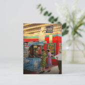 Stadt - Chicago, IL - Entspannen Sie in coolem Kom Postkarte (Stehend Vorderseite)