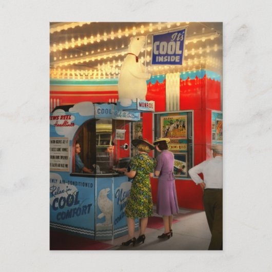 Stadt - Chicago, IL - Entspannen Sie in coolem Kom Postkarte (Vorderseite)