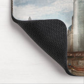 Stadt - Chicago, IL - Gebäude einer neuen Stadt Mousepad (Ecke)