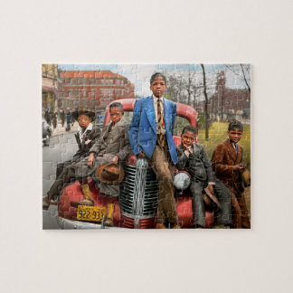 Stadt - Chicago, IL - Ich und die Jungen 1941 Puzzle