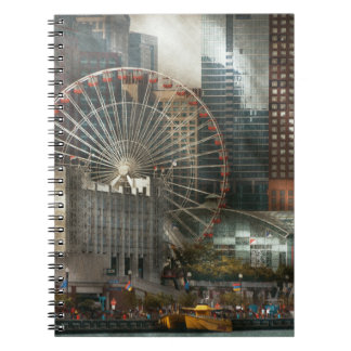 Stadt - Chicago, IL - Luftdruck Notizblock