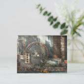 Stadt - Chicago, IL - Luftdruck Postkarte (Stehend Vorderseite)