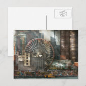 Stadt - Chicago, IL - Luftdruck Postkarte (Vorne/Hinten)