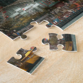 Stadt - Chicago, IL - Luftdruck Puzzle (Seite)