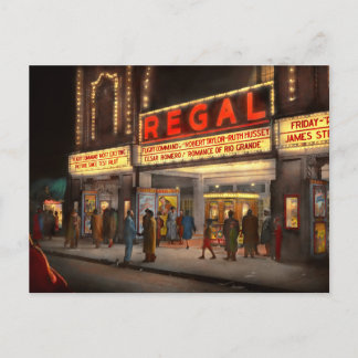 Stadt - Chicago IL - Nachtleben im Regal Theater Postkarte