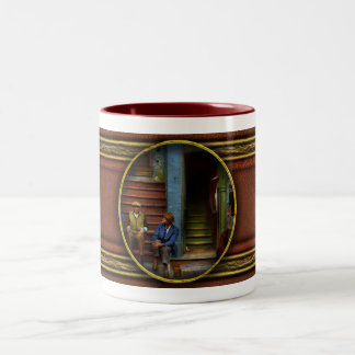 Stadt - Chicago IL - Südliches Deli 1941 Zweifarbige Tasse