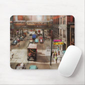 Stadt - Chicago IL - Transportmittel 1941 Mousepad (Mit Mouse)