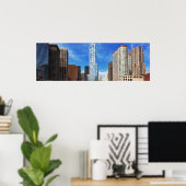 Stadt - Chicago IL - Trump Tower Poster (Heimbüro)