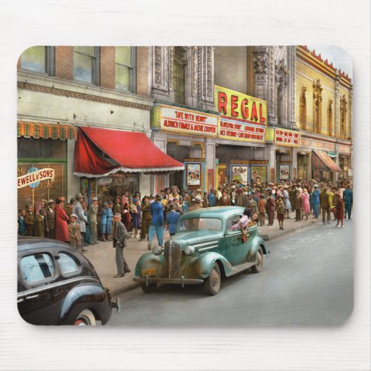 Stadt - Chicago, IL - Unterhaltung Chicago 1941 Mousepad (Vorne)
