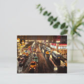 Stadt - Chicago - Sie gingen nachts 1949 Postkarte (Stehend Vorderseite)