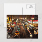 Stadt - Chicago - Sie gingen nachts 1949 Postkarte (Vorne/Hinten)