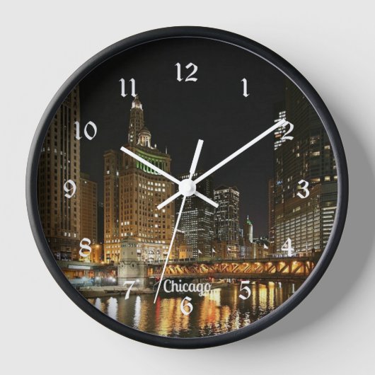 Stadt Chicago Uhr (Vorderseite)