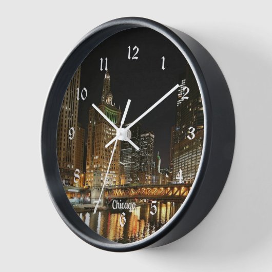 Stadt Chicago Uhr (Winkel)