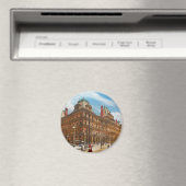 Stadt - Cincinnati, OH - Das Bundesstaatliche Gebä Magnet (In Situ (Geschirrspüler))