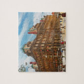 Stadt - Cincinnati, OH - Das Bundesstaatliche Gebä Puzzle (Vertikal)