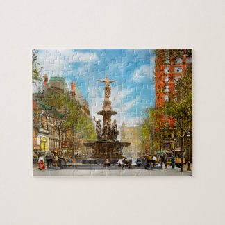 Stadt - Cincinnati OH - Das Genie des Wassers 1906 Puzzle