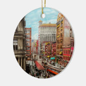 Stadt - Cincinnati, OH - Königstadt 1915 Keramik Ornament (Links)