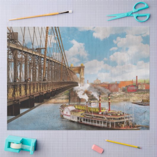 Stadt Cincinnati, OH Stadt Cincinnati 1906 Seidenpapier (Basteln)