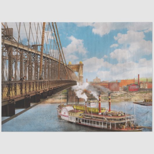 Stadt Cincinnati, OH Stadt Cincinnati 1906 Seidenpapier (Vorderseite)